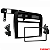 MOLDURA PAINEL 7" PUNTO 08/12 BLACK PIANO 2DIN - 3331MD FIAMON - Imagem 3