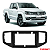MOLDURA PAINEL 9'' AMAROK 17/ PRETA - 4225MD - Imagem 1