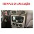 MOLDURA PAINEL 9" FOCUS AR ANALÓGICO 09/13 PRATA - 6050MD - FIAMON - Imagem 4