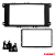 MOLDURA PAINEL 7" FOCUS 09/13 2DIN PRETA 2855MD - FIAMON (E) - Imagem 3
