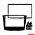 MOLDURA PAINEL 7" CRETA 17/21 2DIN BLACK PIANO- 4002MD - Imagem 4