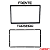 MOLDURA PAINEL 7" DUSTER/OROCH 18/21 2DIN - BLACK PIANO - 4036MD FIAMON - Imagem 3