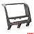 MOLDURA PAINEL 7" STRADA/ADV/PALIO WEEK 13/19 2DIN GRAFITE - 2495MD FIAMON - Imagem 2