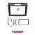MOLDURA PAINEL 7" CRV 12/16 2DIN GRAFITE - 5944MD FIAMON - Imagem 2
