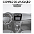MOLDURA PAINEL 7" SANDERO 15/20 LOGAN 14/ 2DIN BLACK PIANO - 3324MD FIAMON - Imagem 5