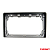 MOLDURA PAINEL 9'' PEUGEOT 307 01/08 2DIN PRATA - 4149MD - Imagem 2