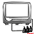MOLDURA PAINEL  7" STRADA ADV/PALIO WEEK/ADV/SIENA 13/19 2DIN PRATA - 2497MD FIAMON - Imagem 3
