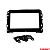 MOLDURA PAINEL 7" MOBI/UNO 15/21 2DIN PRETO (PADRAO JAPONES) - 3301MD FIAMON - Imagem 2