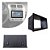 MOLDURA PAINEL GOLF 99/12 / POLO 02/15 / FOX 03/13 / FIESTA 05/12 / ECOSPORT 04/12 2DIN PTO JAPONÊS - 89-A1 - Imagem 2