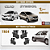 KIT TRAVA ELET CLIO/SYMBOL 4P TRAGIAL TRC4MN - Imagem 1