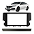 MOLDURA PAINEL 9'' CIVIC 17/21 BLACK PIANO - FIAMON - 4116MD - Imagem 1
