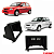 MOLDURA PAINEL 7" CORSA G1 HATCH/SEDAN/ CLASSIC 2DIN PTO FOSCO - 4210MD FIAMON - Imagem 1