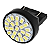 LÃMPADA LED T20 2PO PINGÃO ESMAGADO LUZ BRANCA PLACA TETO LANTERNA CARRO 12V - Imagem 2