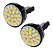 LÃMPADA LED T20 2PO PINGÃO ESMAGADO LUZ BRANCA PLACA TETO LANTERNA CARRO 12V - Imagem 4