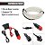 KIT FITA LED NEON PAINEL INTERIOR CARRO 5 METROS VERMELHO - Imagem 6