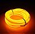 KIT FITA LED NEON PAINEL INTERIOR CARRO 2 METROS LARANJA - Imagem 1