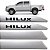 FRISO LAT HILUX CS PRATA METALICO - Imagem 1