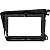 MOLDURA PAINEL 7" CIVIC 12/16 GRAFITE - EXPEX - Imagem 3