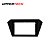 MOLDURA PAINEL 9" GOL/SAVEIRO/VOYAGE G7/G8 PRETA - UPPERTECH - Imagem 3
