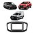 MOLDURA PAINEL 9" STRADA 21/ E FIORINO E PEUGEOT 22/ MOBI 26/ PRETO FOSCO 2DIN - UPPERTECH - Imagem 1