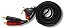 CABO RCA PRETO 1M C/10 - KX3 ECO - Imagem 1