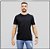 Camiseta 100% Algodão Premium Preta - Imagem 1