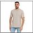Camiseta 100% Algodão Premium Areia - Imagem 1