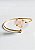Bracelete Gaia de Quartzo Rosa Bruto Dourado - Amor, Gratidão e Autoestima - Imagem 2