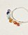 Pulseira dos 7 Chakras Prateada - Conexão e Equilíbrio - Imagem 1
