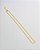 Corrente Elo Cadeado 45cm - Banho Ouro 18k - Imagem 3