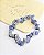 Pulseira de Quartzo Azul - Paciência, Comunicação, Medos, Sabedoria e Compreensão - Imagem 2