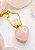 Colar Difusor de Quartzo Rosa Dourado - Autoestima, Amor e Gratidão - Aço Inoxidável - Imagem 1