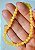 Pulseira de Calcita Amarela Redonda 4mm - Movimento, Realizações, Alegria e Entusiasmo - Imagem 1