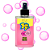 Body Splash Corporal com Cheirinho de Chiclete de Tutti Frutti 250ml - Imagem 4