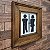Quadro Banheiro Unissex - Imagem 2