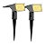Kit 02 Luminária Solar Espeto p/ Jardim Luz Amarela Ecoforce - Imagem 1