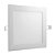 Plafon Painel de Led Embutir Quadrado 18W Frio 6500K Branco - Imagem 2