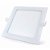 Plafon Painel Led Embutir Quadrado 18W Neutro 4000K Branco - Imagem 1
