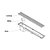 Ralo Linear Modulável Sifonado 70cm com Grelha Branco Herc - Imagem 3