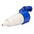 Acoplador Tomada Industrial 240Vca Azul 32A 6H 2P+T Decorlux - Imagem 5