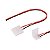 Emenda Conector Fita Led Sigle Color com Rabicho 10 mm Noll - Imagem 1