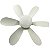 Luminaria Led com Ventilador 460MM mais Controle 40W Galaxy - Imagem 5