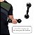 Halter Redondo Emborrachado 3Kg Peso Academia Treino Preto - Imagem 2