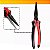 Alicate Bico Meia Cana Reto 6 Pol 160mm Black Nickel MTX - Imagem 3