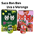 SUCO BONBON HAITAI - UVA VERDE C/ PEDAÇOS DA FRUTA - LATA 238ML - Imagem 2