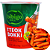 TOPOKKI BIBIGO HOT SPICY/ORIGINAL  - COPO 125G - Imagem 1