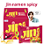 NOVIDADE: PACK COM 5 PACOTES DE LAMEN JIN SPICY + 1 STICKER ADESIVO DO JIN BTS - Imagem 1