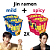 NOVO LAMEN JIN SPICY  E MILD POTES 65G 2X - Imagem 1