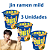 NOVO LAMEN JIN MILD  POTE 65G 3X - Imagem 1