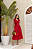 Vestido Maria - Linho - Vermelho - Imagem 1
